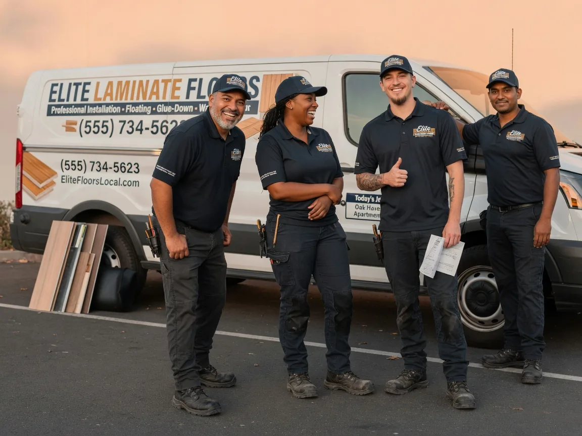 Laminate flooring installation company in Amidon, ND